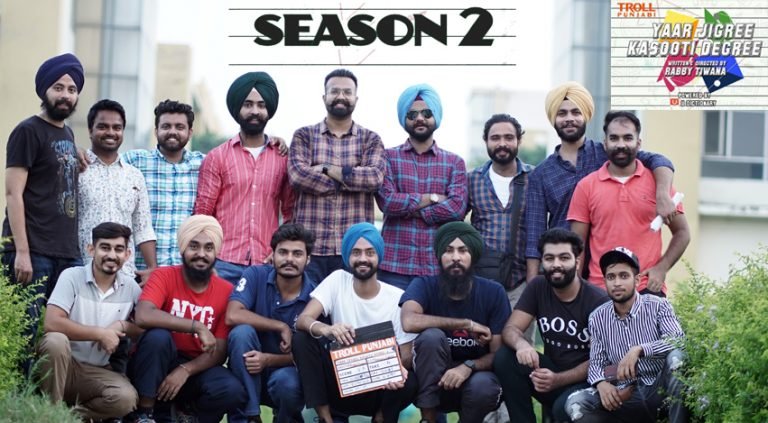 Troll Punjabi Launches Promo Song of Yaar Jigree Kasooti Degree, Season 2