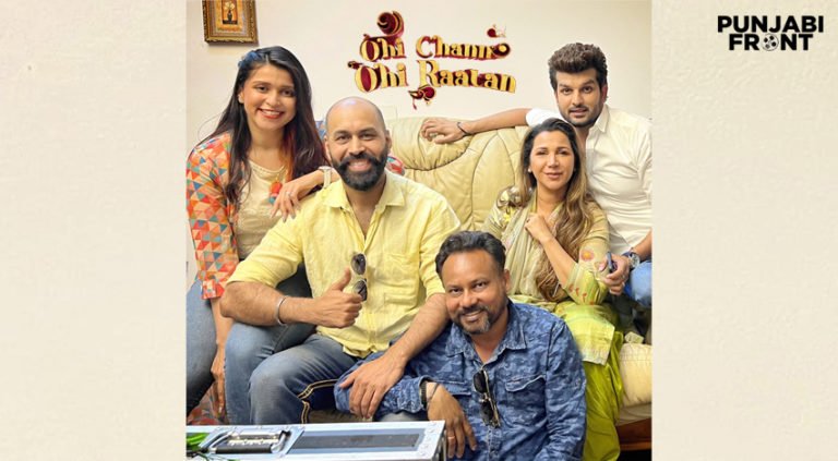 Davvy Singh Shared Some Photos from the Set of the movie Ohi Chann Ohi Raatan