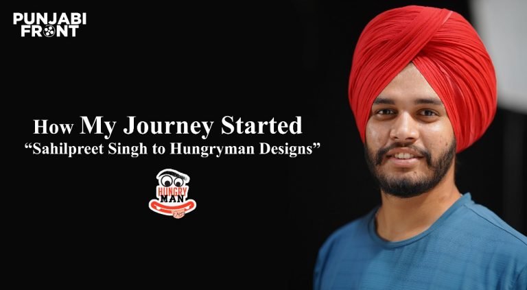 Sahilpreet Singh the Founder of Hungryman Designs