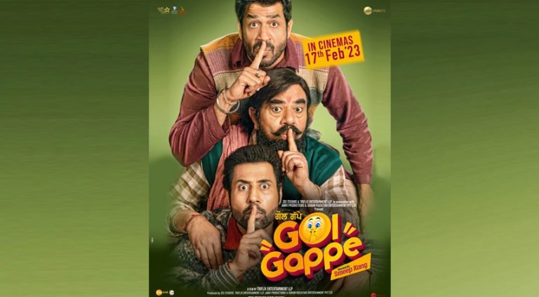 GolGappe Movie Poster Released Ft. Binnu Dhillon, BN Sharma, Rajat Bedi