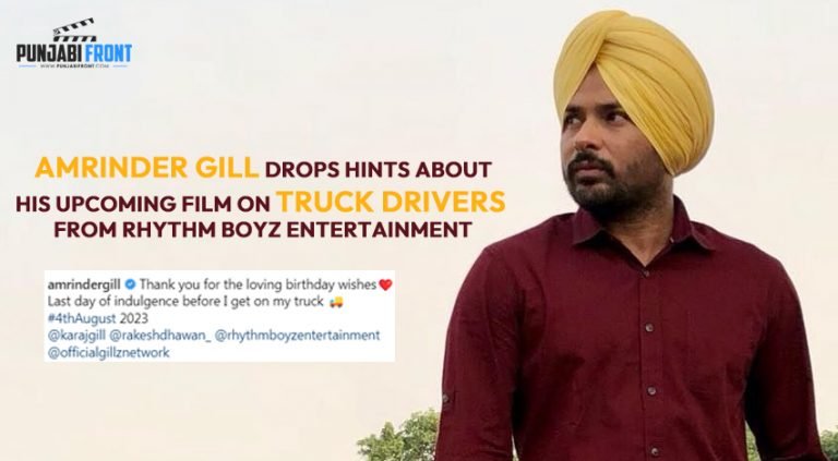 Amrinder Gill Wraps Up Filming for Rhythm Boyz Entertainment’s Latest Project