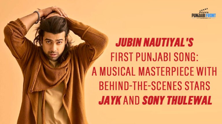 Jubin Nautiyal Records His First Punjabi Song for Rakesh Mehta’s Upcoming Movie