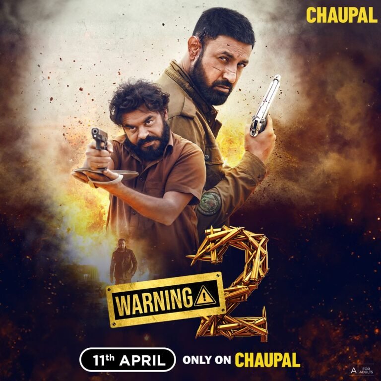 Exciting News for Punjabi Cinema Fans: ‘Warning 2’ to Stream on OTT Chaupal from 11th April