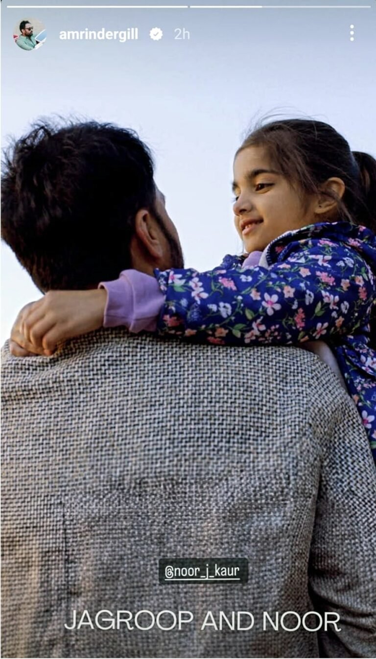 Amrinder Gill’s Instagram Post Sparks Speculation: Who Are Jagroop and Noor?