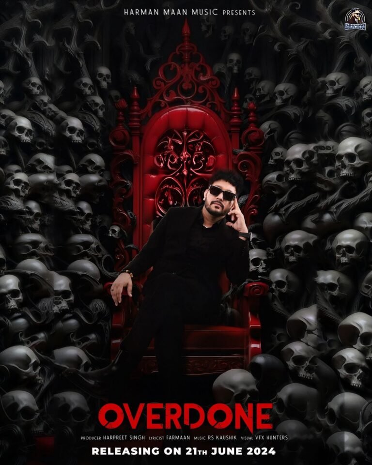 Harman Maan: Versatile Punjabi Singer Releases New Track “Overdone”
