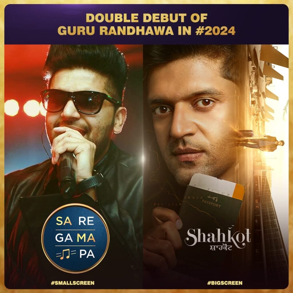 Guru Randhawa to Host Sa Re Ga Ma and Make Acting Debut in Shahkot