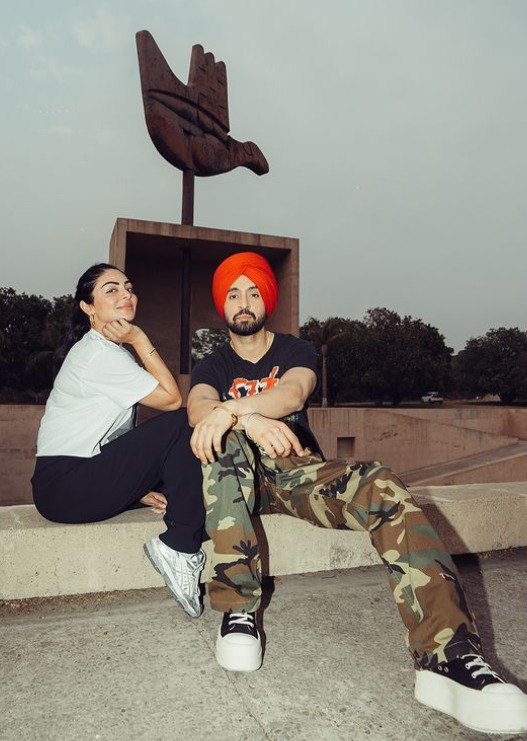 neeru bajwa and diljit dosanjh