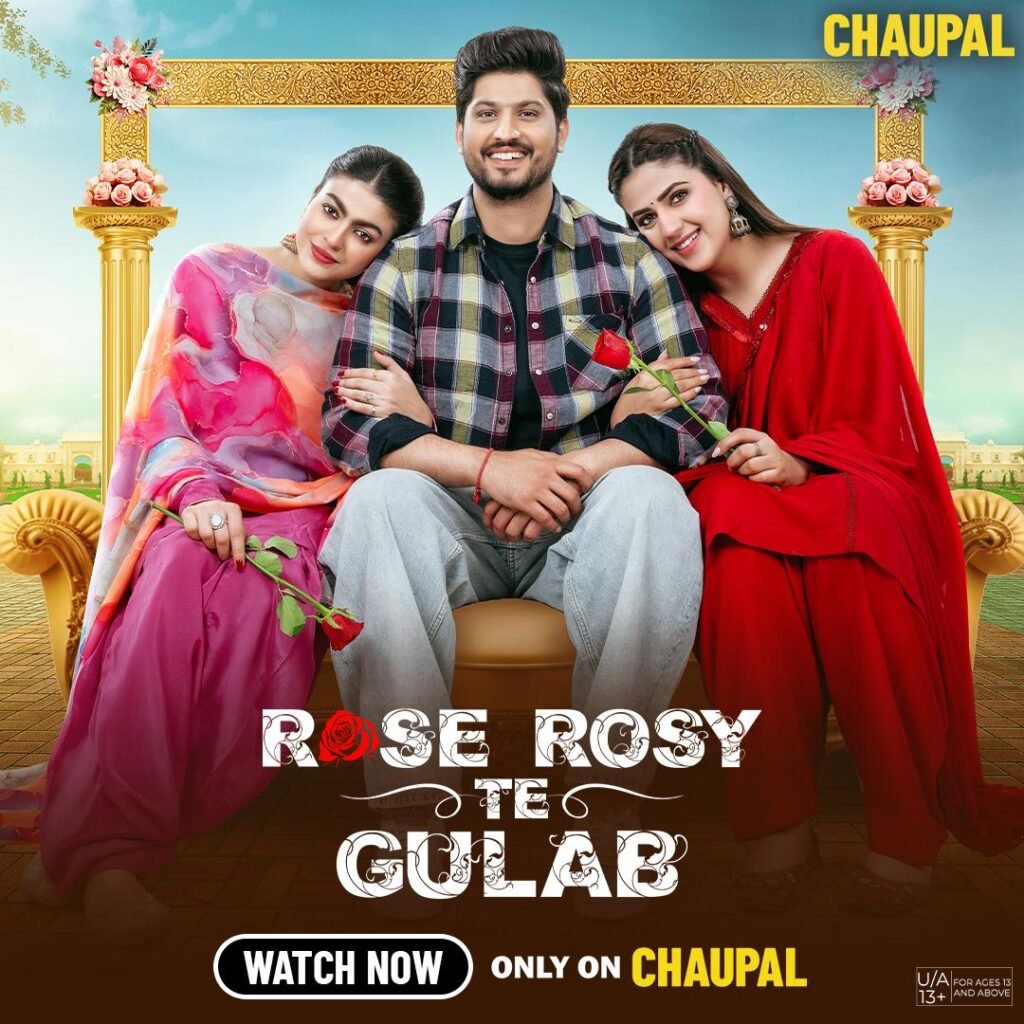 Rose, Rosy Te Gulaab: Gurnam Bhullar Shines in a Hilarious Love Triangle on Chaupal!