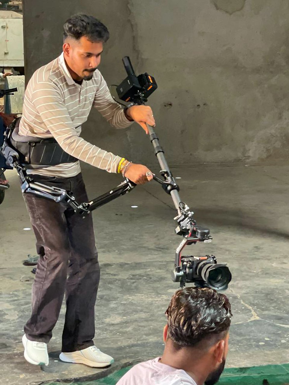 Vaibhav Sethi with Camera