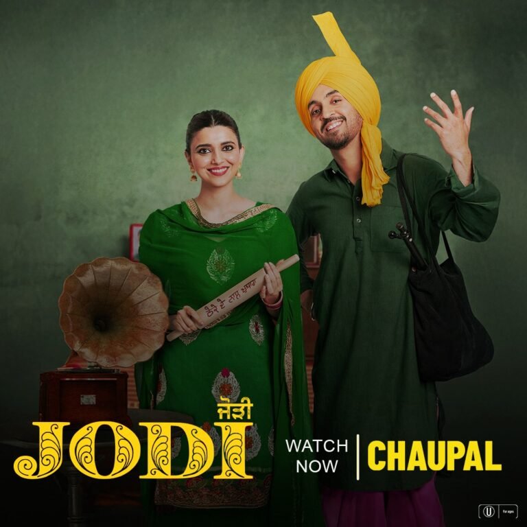 Diljit Dosanjh’s JODI Now Streaming on Chaupal – A Punjabi Musical Love Story