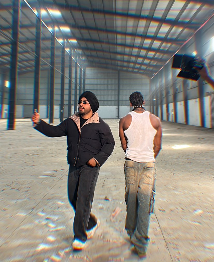 Zorawar Music on Set