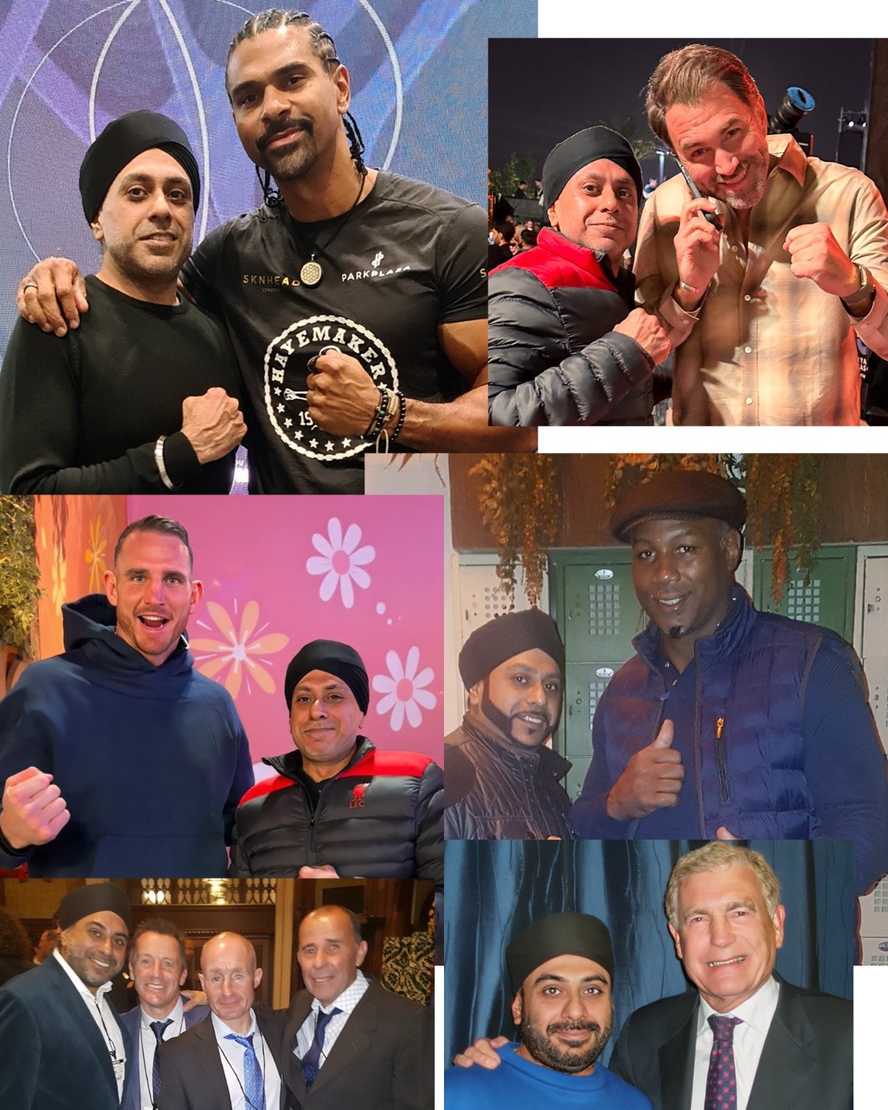 navdeep singh bansal with artists