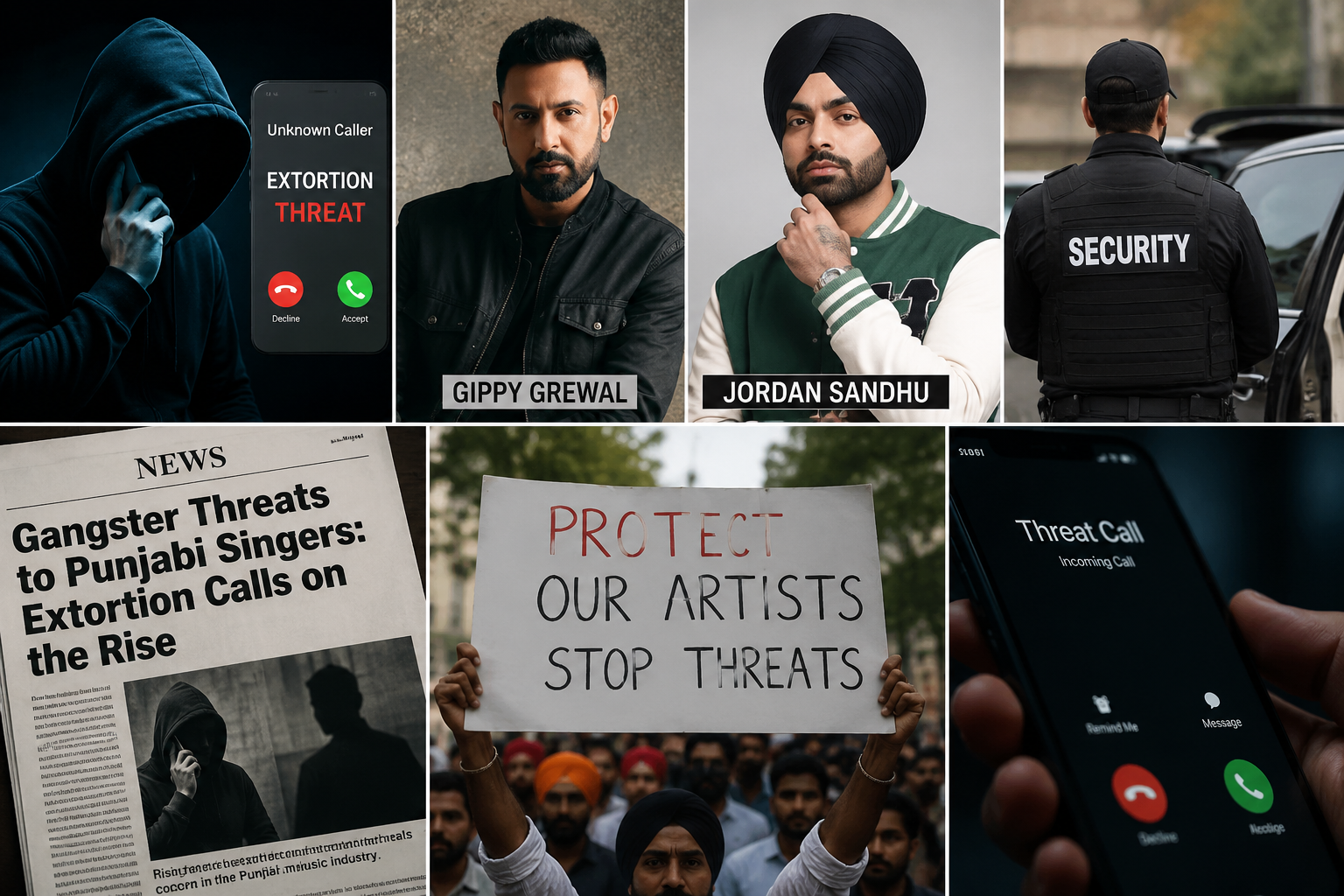 Punjabi singers security threats