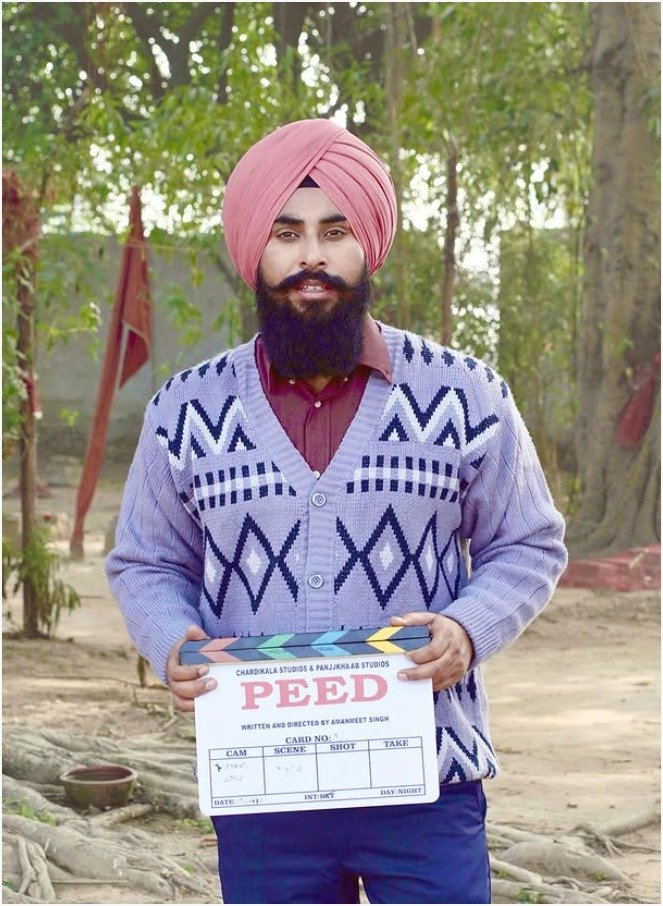 Amanmeet Singh Peed movie writer and actor.